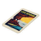 湖素晴らし | スーペリア湖 マグネット (左側)