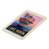 湖素晴らし | ヒューロン湖 マグネット (左側)