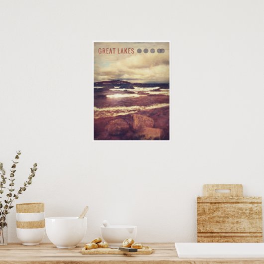 湖素晴らし ポスター (キッチン)