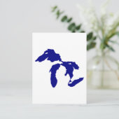 湖素晴らし ポストカード (スタンド正面)