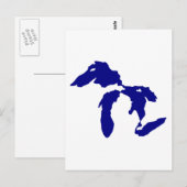 湖素晴らし ポストカード (正面/裏面)