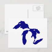 湖素晴らし ポストカード (正面/裏面)