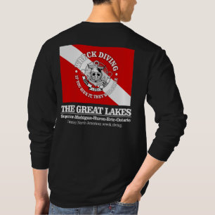 湖素晴らし(難破船潜水) Tシャツ