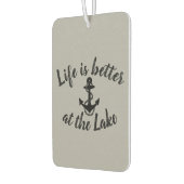 湖航海のやいかりの方が命だ | カーエアーフレッシュナー (左)