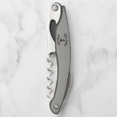 湖航海のやいかりの方が命だ | ソムリエナイフ (正面)