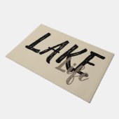 湖航海の生活 |フロアマット ドアマット (アングル)