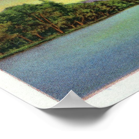 湖花の二望 ポスター (角)