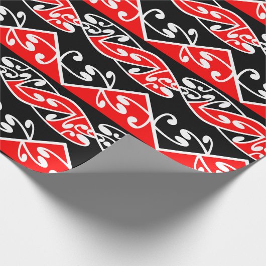 湖西橋伝統的羽織の模様 ラッピングペーパー (角)