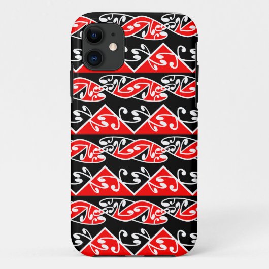 湖西橋伝統的羽織の模様 Case-Mate iPhoneケース (裏面)