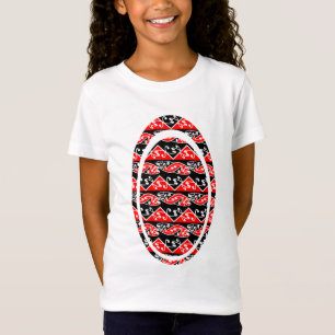 湖西橋伝統的羽織の模様 Tシャツ