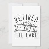 湖退職したで会おう サンキューカード (正面)