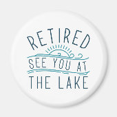 湖退職したで会おう マグネット (正面)