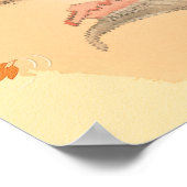 湖閣秋国風景画ポスター ポスター (角)