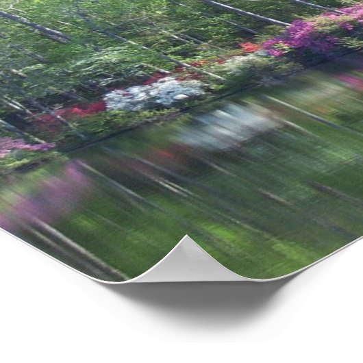 湖面 ポスター (角)