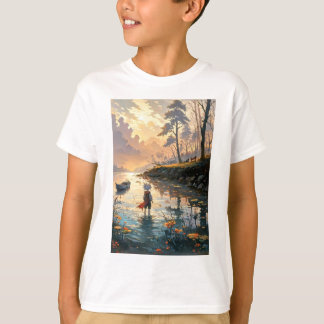 湖面 Tシャツ