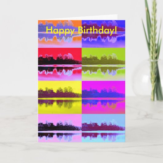 湖 カード (正面)