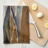 湖 キッチンタオル (四つ折り)