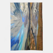 湖 キッチンタオル (縦)