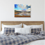 湖 キャンバスプリント (インサイチュ (寝室))