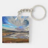 湖 キーホルダー (裏面)