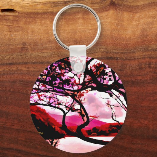 湖 キーホルダー (正面)