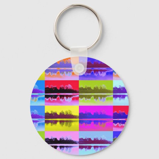 湖 キーホルダー (正面)