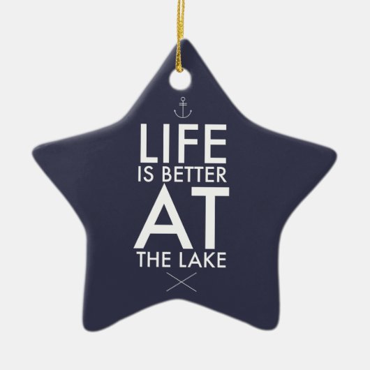 湖 セラミックオーナメント (正面)