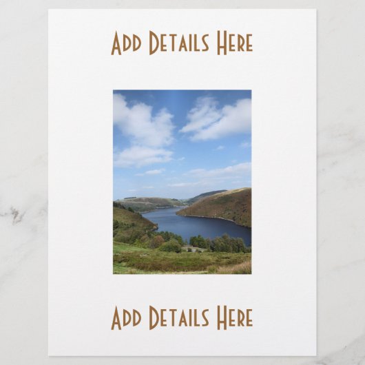 湖 チラシ (正面)