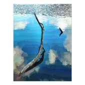 湖 フォトプリント            (正面)