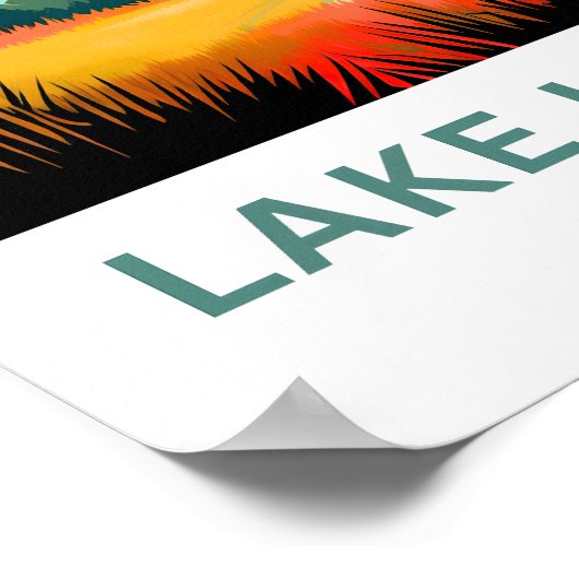 湖 ポスター (角)