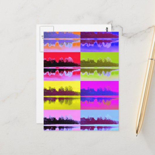 湖 ポストカード (正面/裏面インサイチュ)