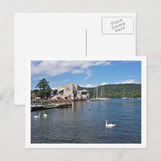 湖 ポストカード (正面/裏面)