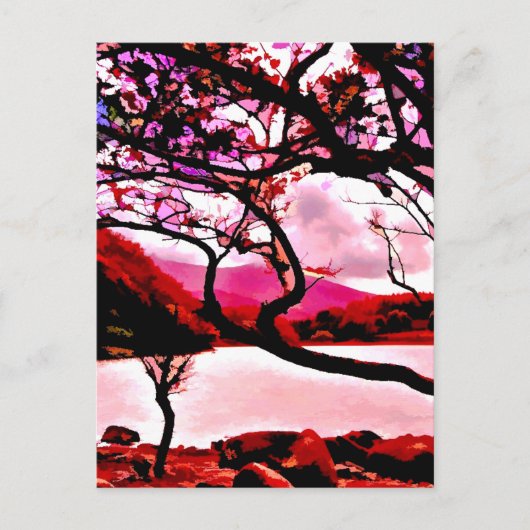 湖 ポストカード (正面)