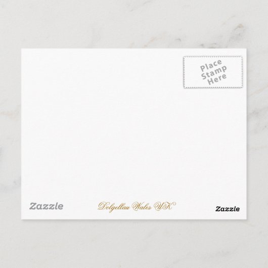 湖 ポストカード (裏面)