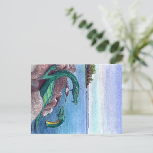 湖 ポストカード (スタンド正面)