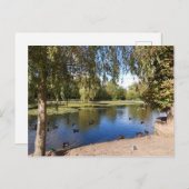 湖 ポストカード (正面/裏面)