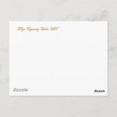 湖 ポストカード (裏面)