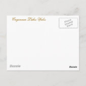 湖 ポストカード (裏面)