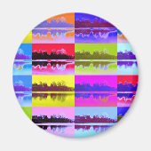 湖 マグネット (正面)