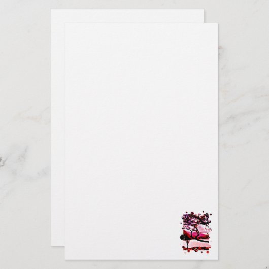 湖 便箋 (正面/裏面)