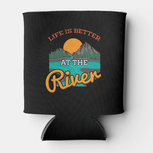 湖 – 川の上で生活がより良い 缶クーラー (正面)