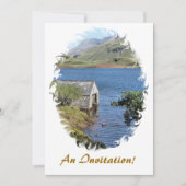 湖 招待状 (正面)