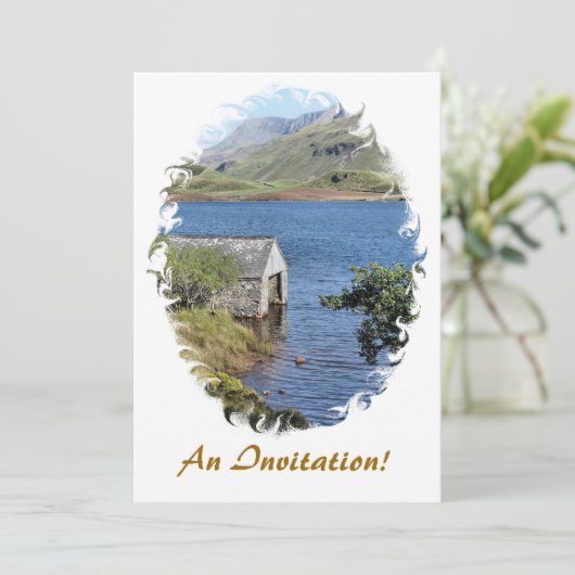 湖 招待状 (スタンド正面)