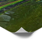 湖 – 景観街並み自然風景ポスター ポスター (角)