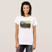 湖（湖のシーン）以前の属性を持つ風景 Tシャツ (正面フル)