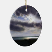 湖、素晴らしサメなし – 塩なし – 心配なし セラミックオーナメント (右)