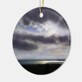湖、素晴らしサメなし – 塩なし – 心配なし セラミックオーナメント (左)