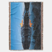 湖Capriのパタゴニアの全景 スローブランケット (正面縦)