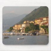 湖Como、イタリア マウスパッド (正面)