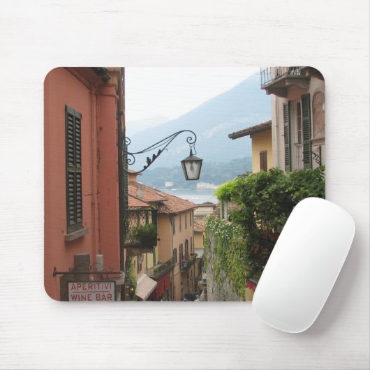 湖Como、イタリア マウスパッド (マウス)
